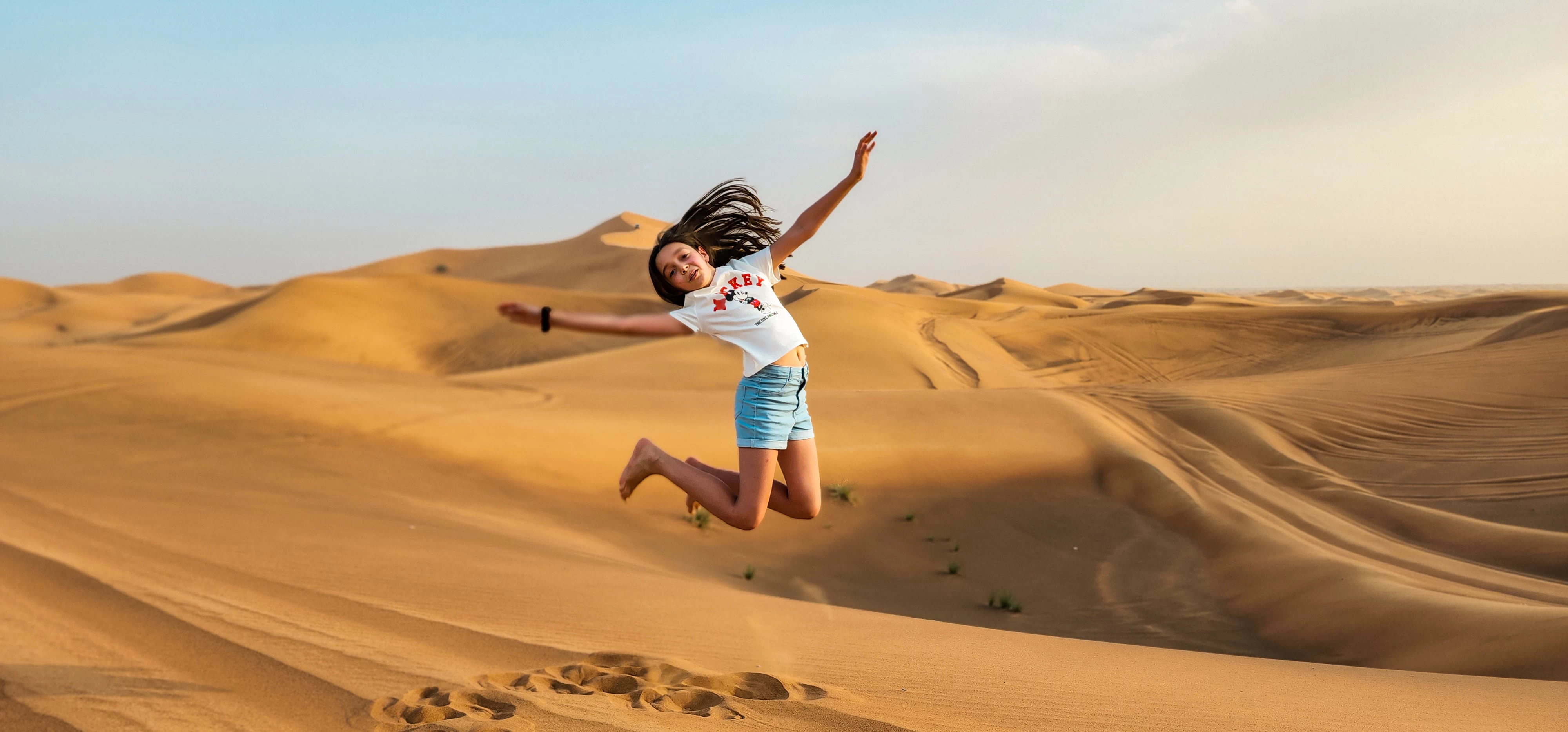 modern bedouin Dubai desert tour